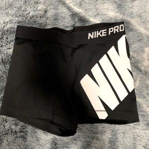 Nike Pro Spandex Shorts. Size Medium